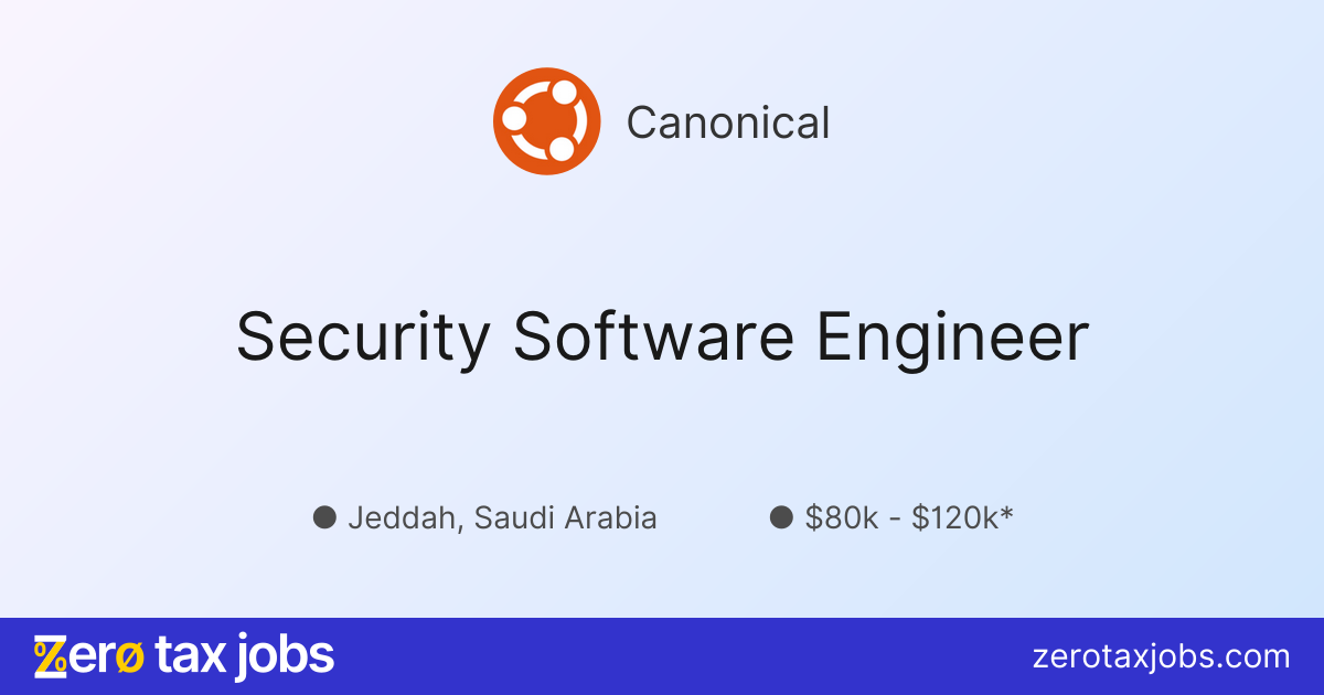 Security Software Engineer at Canonical