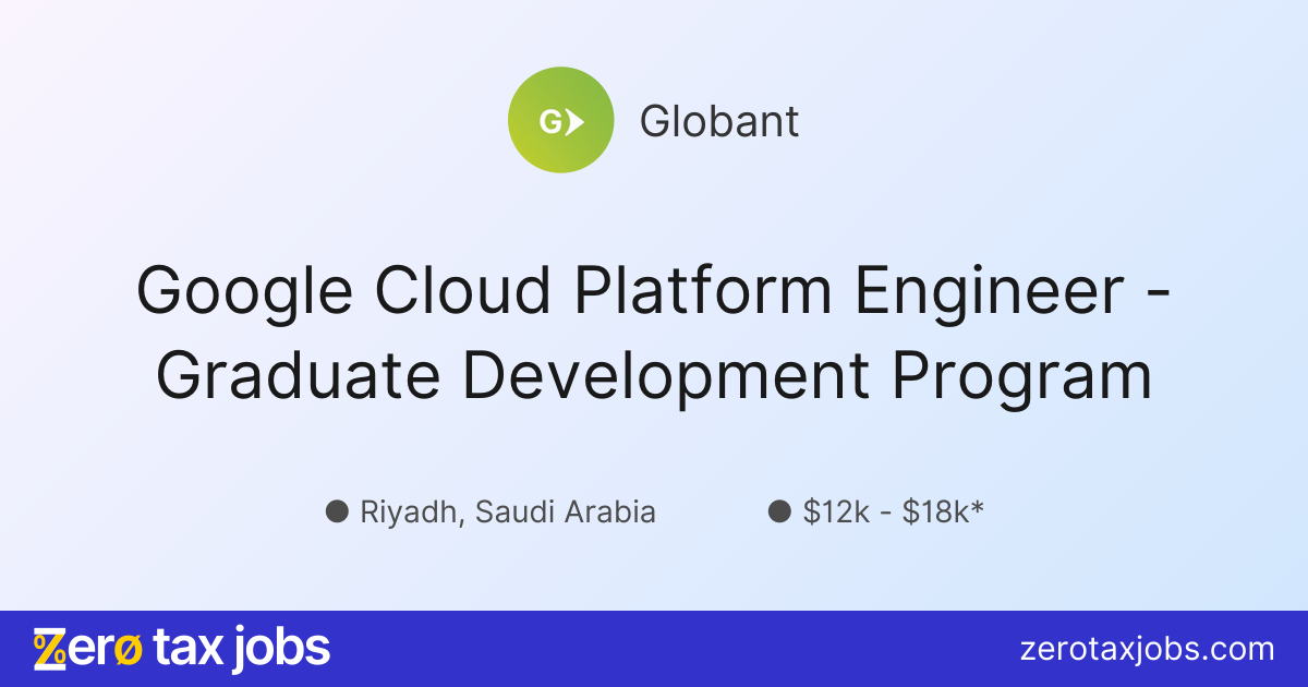 Google Cloud Platform Engineer - Graduate Development Program at Globant